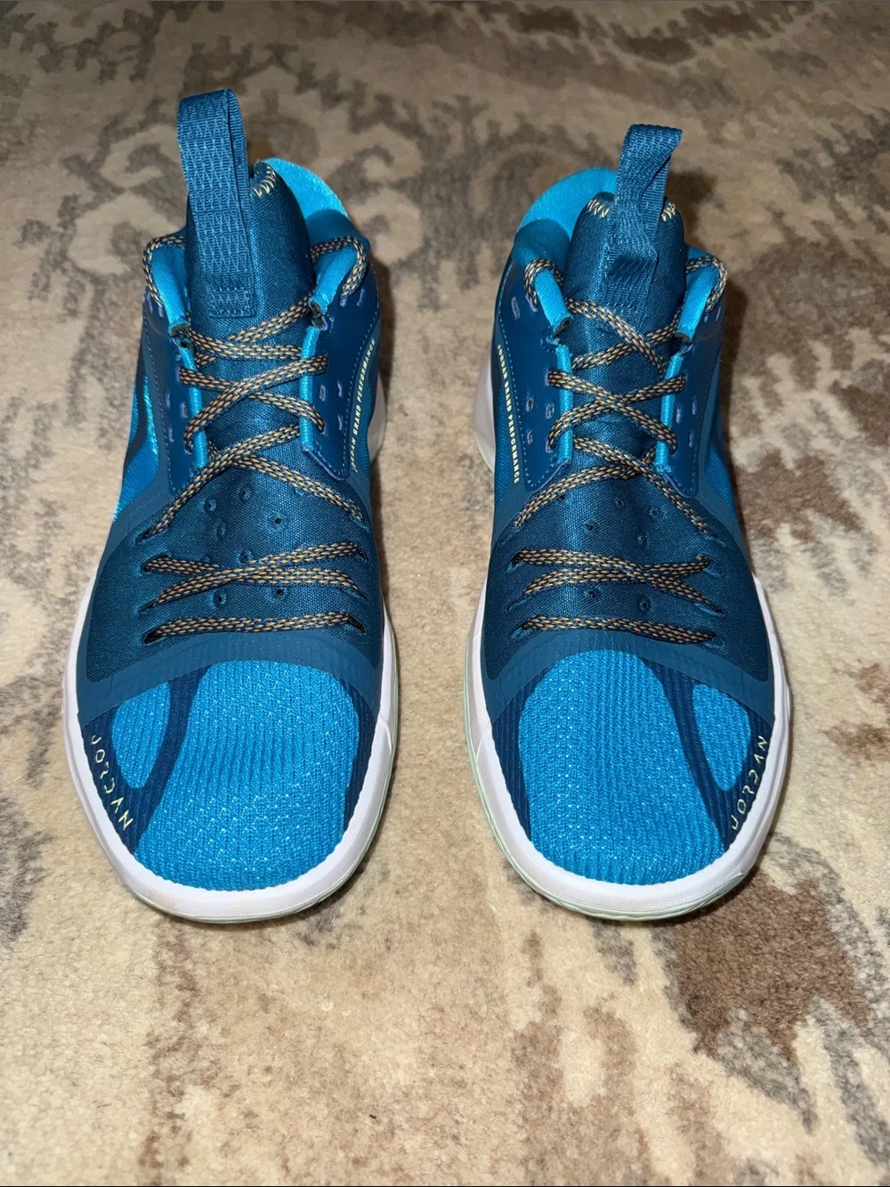 Air Jordan Zoom Separate Teal Athletic Shoes 9